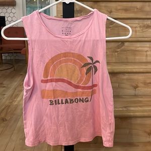 Billabong pink tank top